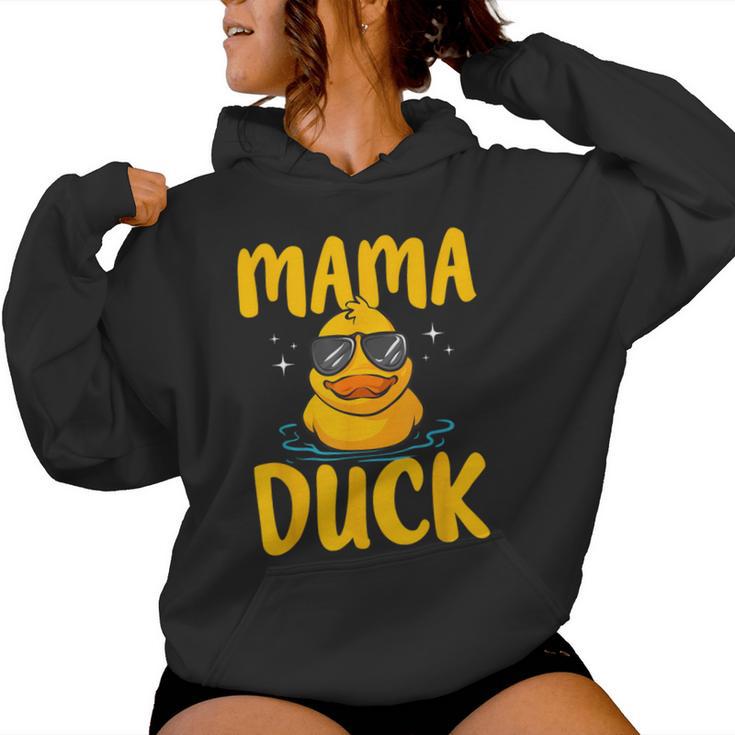 Rubber Duckies Mama Duck Rubber Duck Women Hoodie