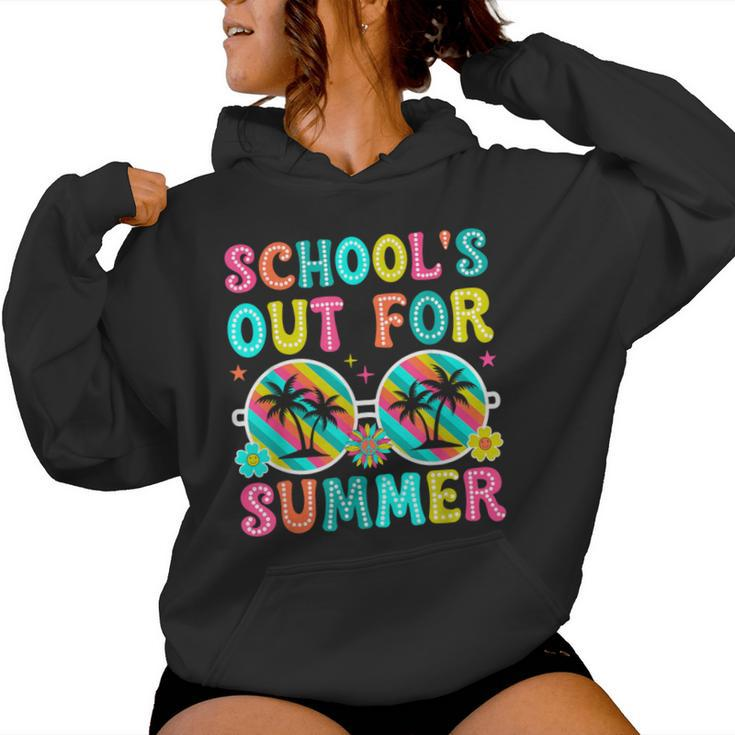Schools Out For Summer Last Day Of School Teacher Boys Girls Women Hoodie