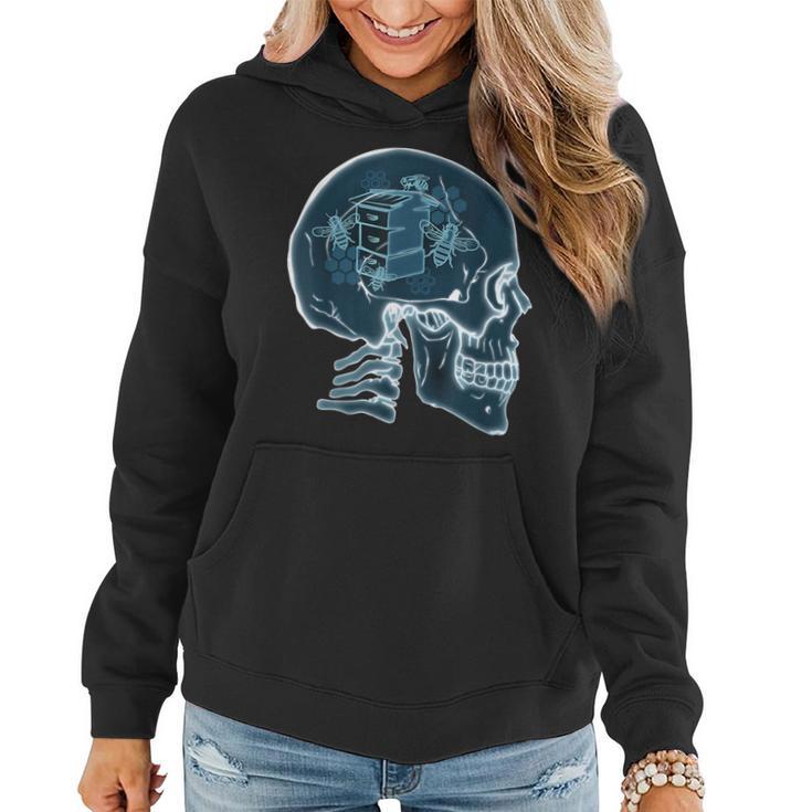 Skull Beekeeping Beekeeper Bee Hive Honey Apiarist Men Women Hoodie