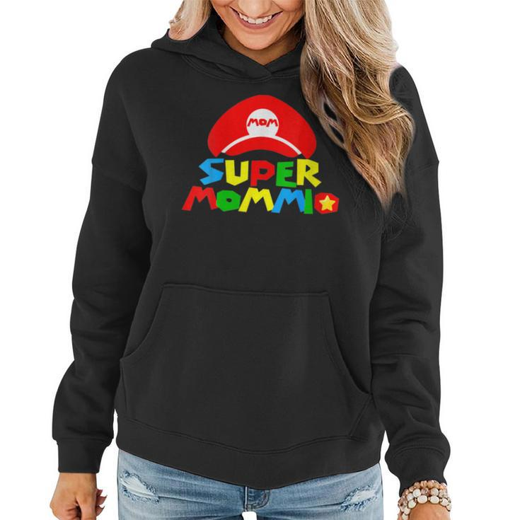 Super-Mommio Mom Mommy Mother Video Game Lovers Women Hoodie
