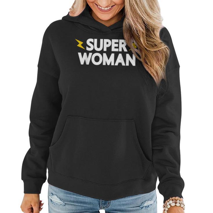 Super Woman Mother's Day Costume Mom Grandma Ladies Women Hoodie