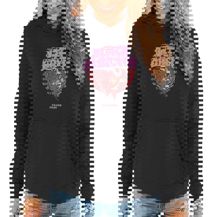 Sweat à capuche femme Beck Sabbath Paranoid avec Bison, Parodie Rock