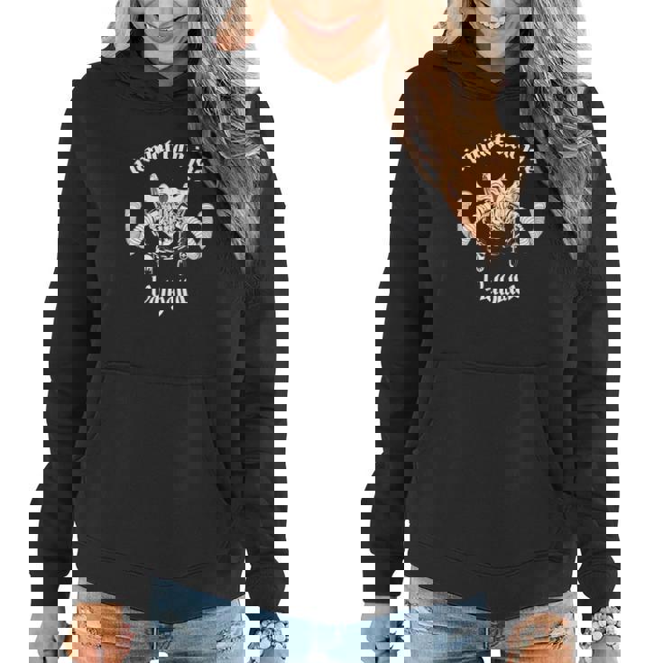 Sweat à capuche femme Immortan Joe Valhalla, Design Mad Max pour Fans