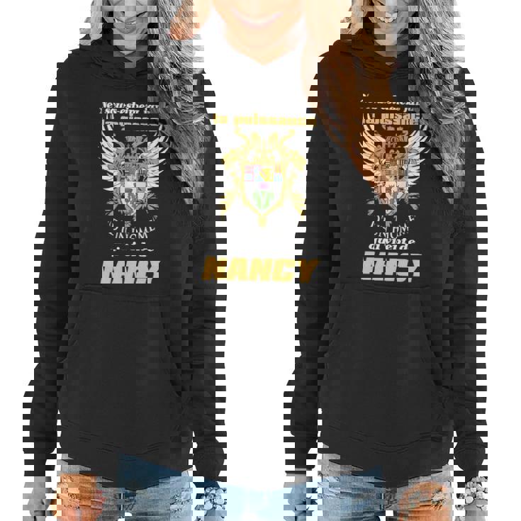 Sweat à capuche femme Nancy Puissance Homme, Aigle Couronne