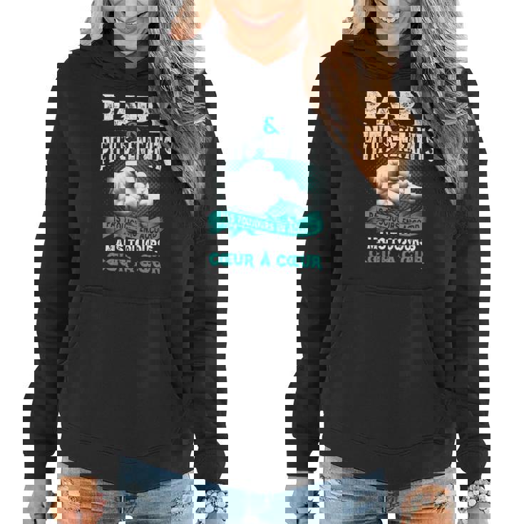 Sweat à capuche femme Papy & Petits-Enfants, Famille Heureuse Ensemble