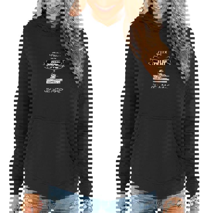 T Shirt Humour Moto Vieux Motard Que Jamais Sweat à capuche femme