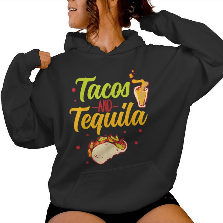Tacos And Tequila Cinco De Mayo Women Hoodie