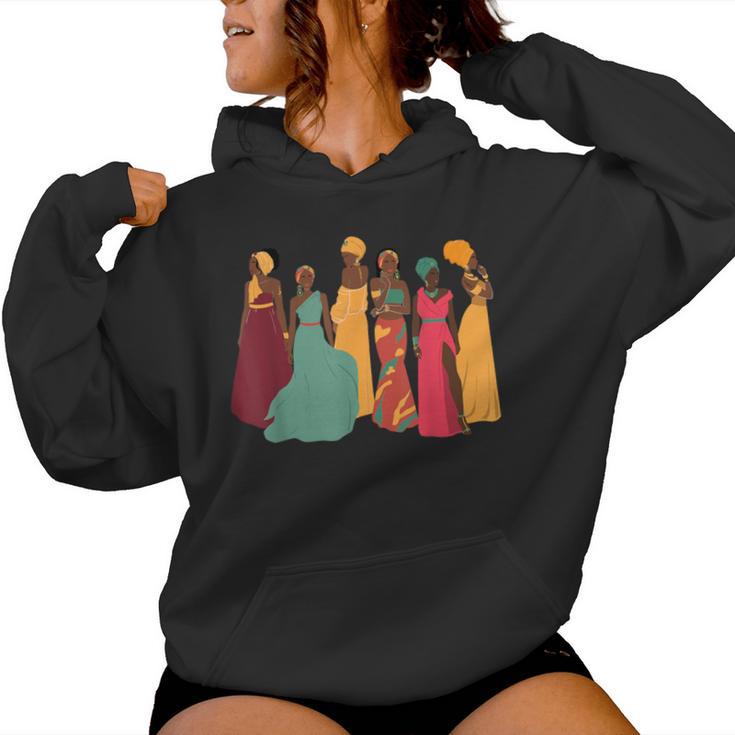 Vintage African Black 1920S 20S Black History Month Women Hoodie