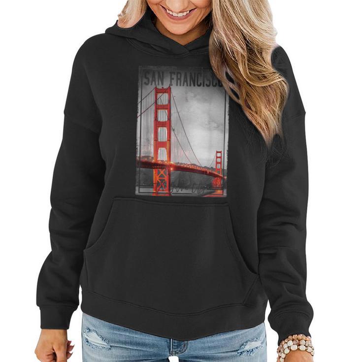 Vintage San Fransico Golden Gate Bridge Men Women Hoodie