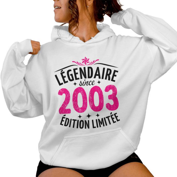 Sweatshirt 21e Anniversaire - Edition Limitée 2004 - Cadeau Pour Homme Ou Femme Fêtant Leurs 21 Ans - Coupe Classique