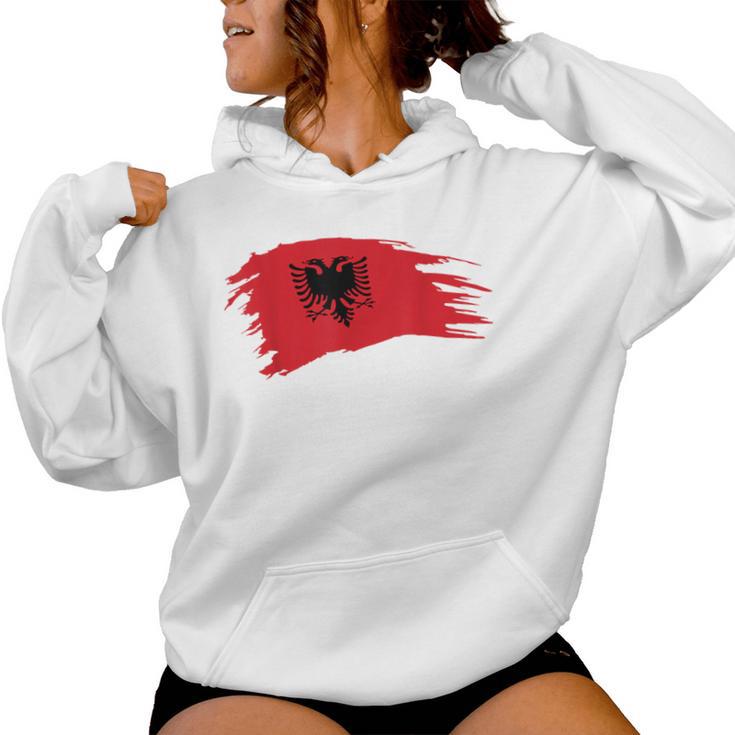 Albania FlagAlbanian Maps Albanian For T Kapuzenpullover für Damen