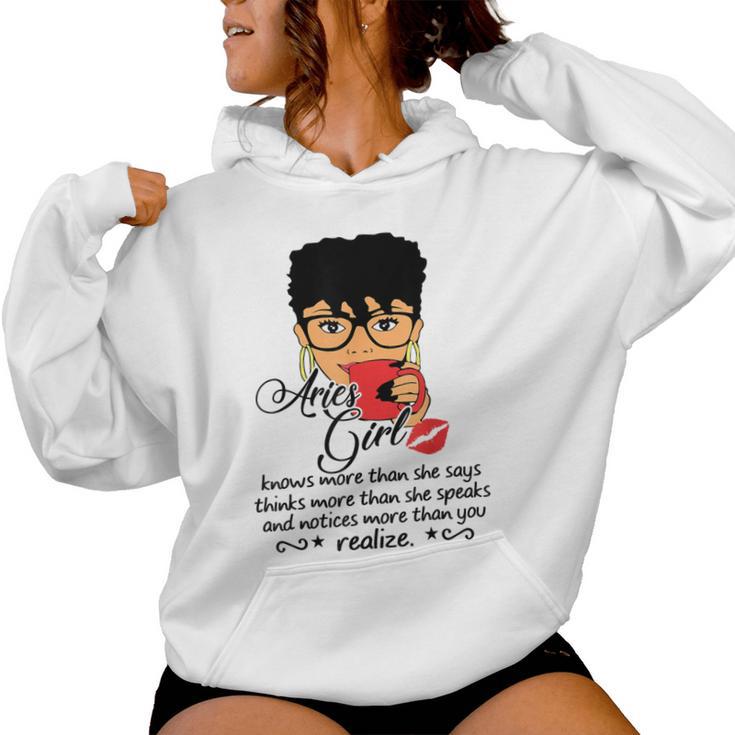 Aries Girl Are Born In March 21 To April 19 Birthday Women Hoodie