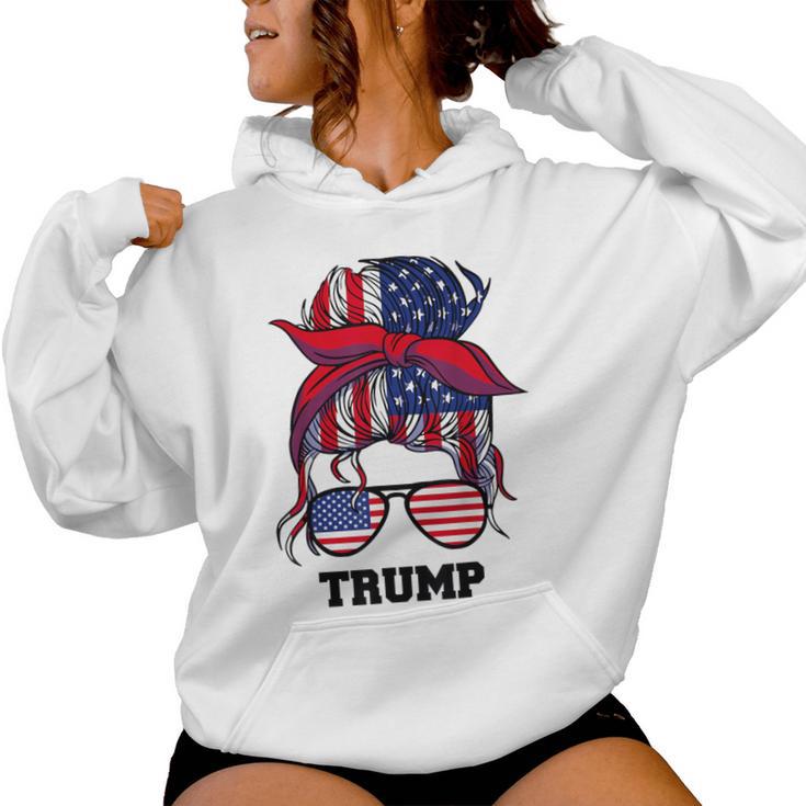 Bandana Headscarf Sunglasses Girls Trump Women Hoodie