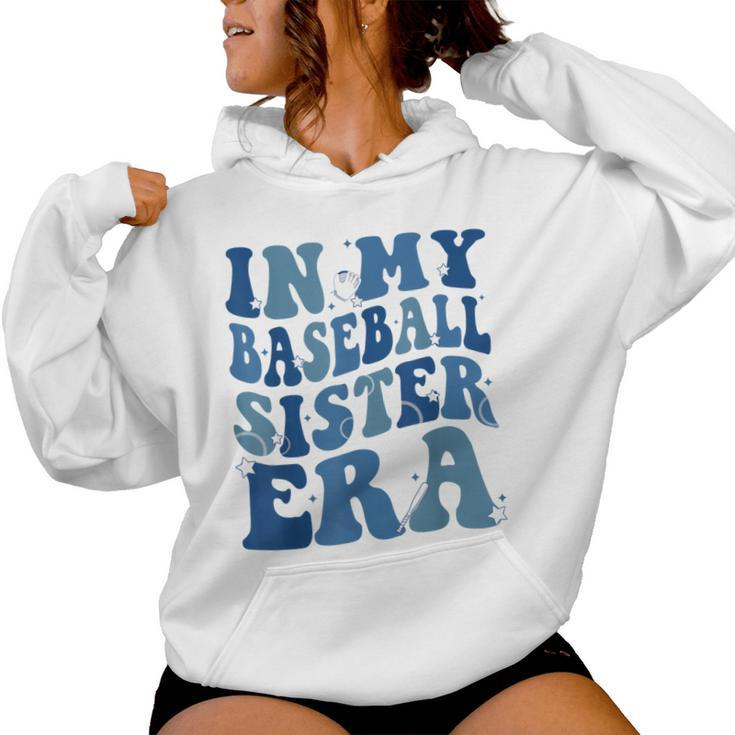 In My Baseball Sister Era Women Hoodie