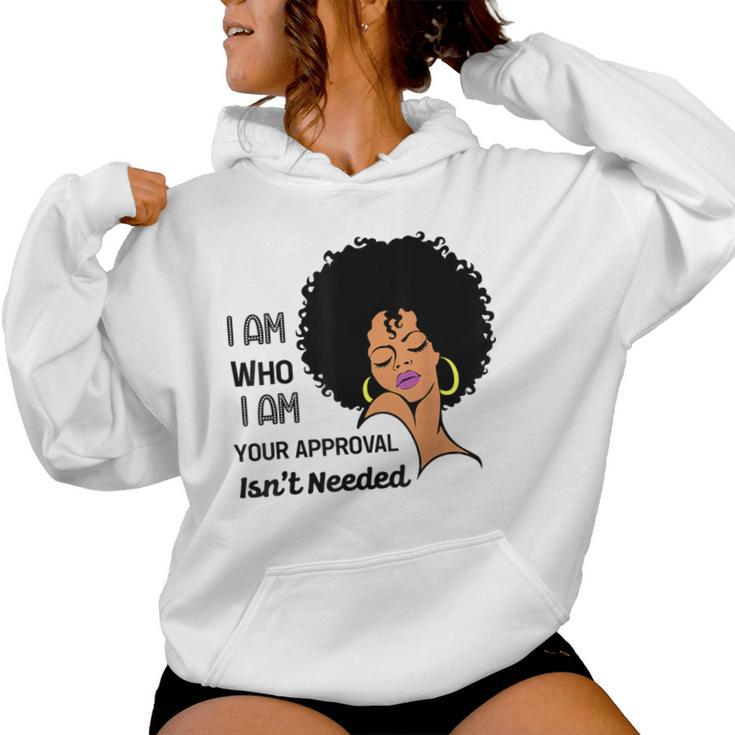 Black Queen Lady Curly Natural Afro African American Women Hoodie