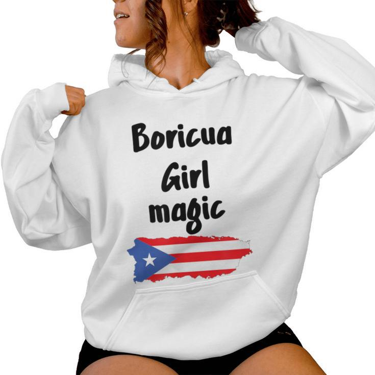 Boricua Girl Magic Women Hoodie