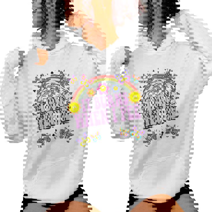 It Burns When I Pee Sarcastic Ironic Y2k Inappropriate Women Hoodie