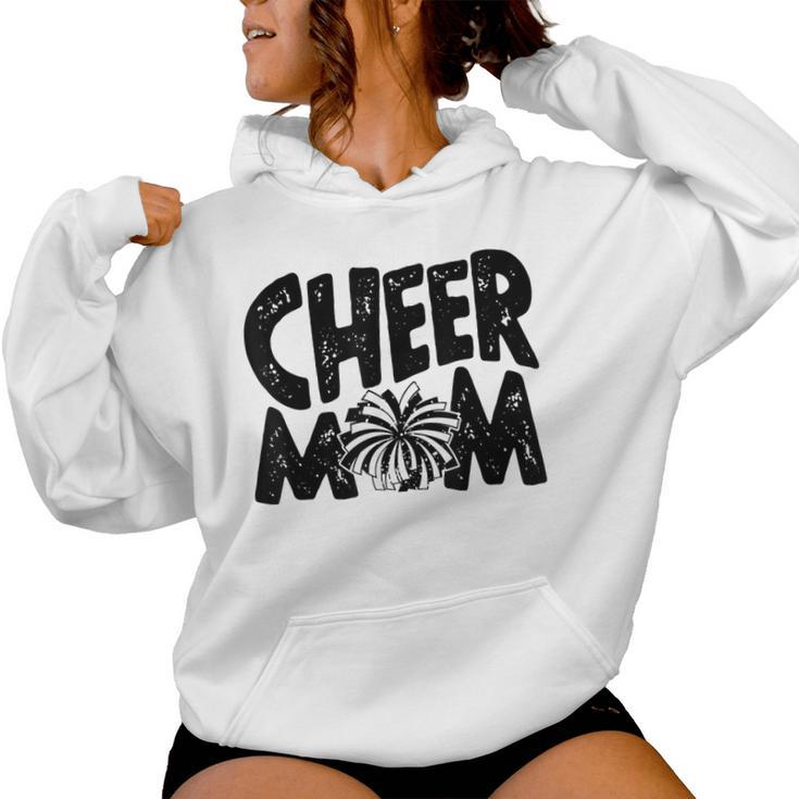 Cheer Mom Pom Pom Cheerleader Team Mama Cheerleading Women Hoodie