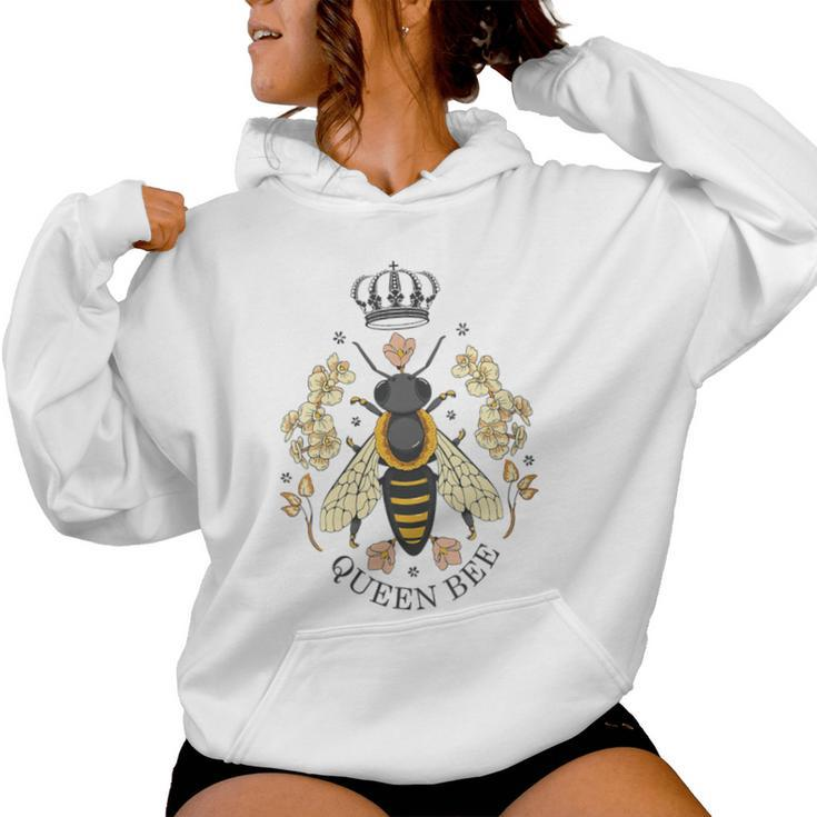 Crown Queen Bee Women Hoodie