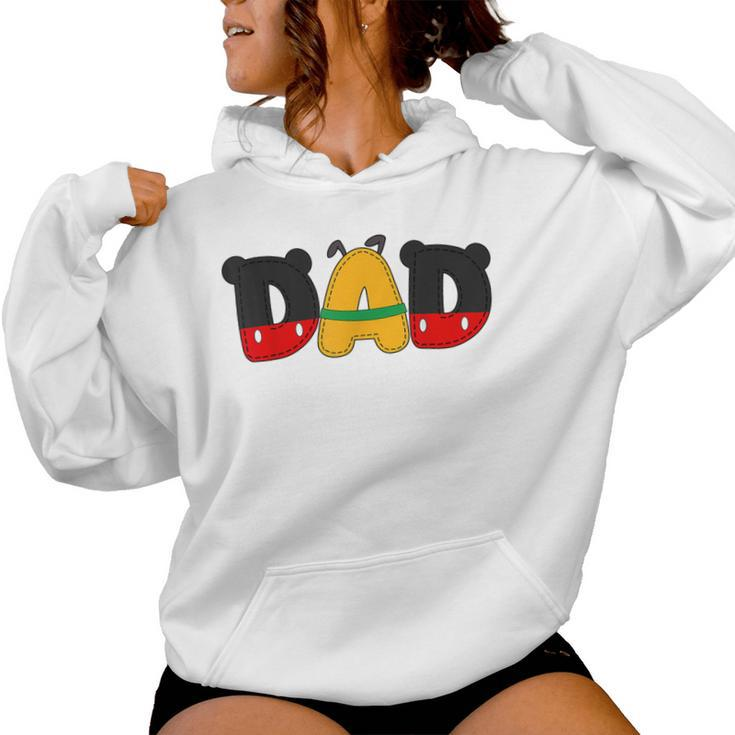 Dad And Mom Birthday Girl Mouse Family Matching Women Hoodie