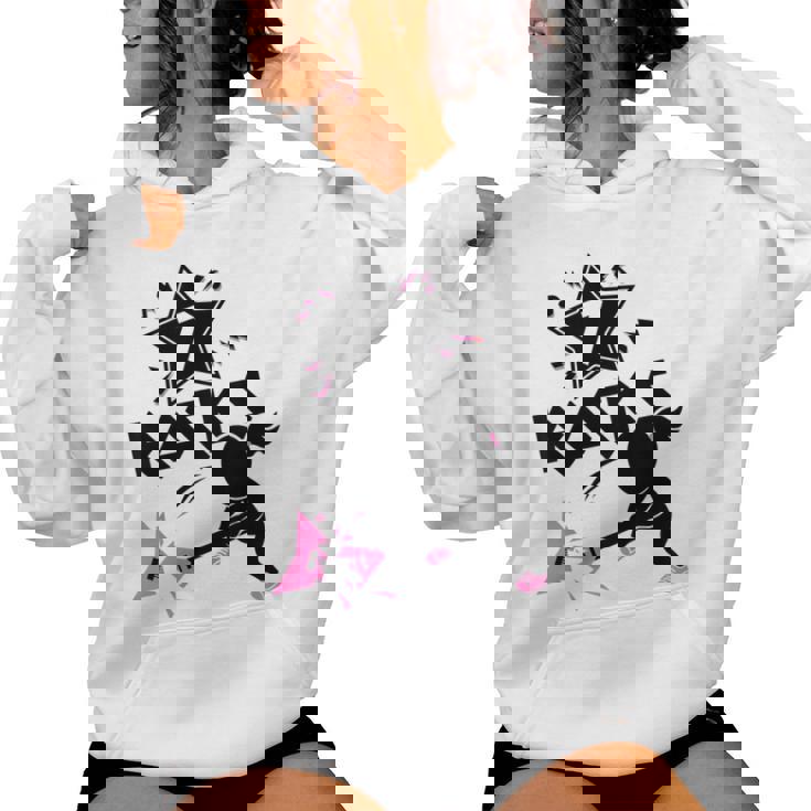 Enfant 7 Rocks Girl Rock N Roll Punk Sweat à capuche femme