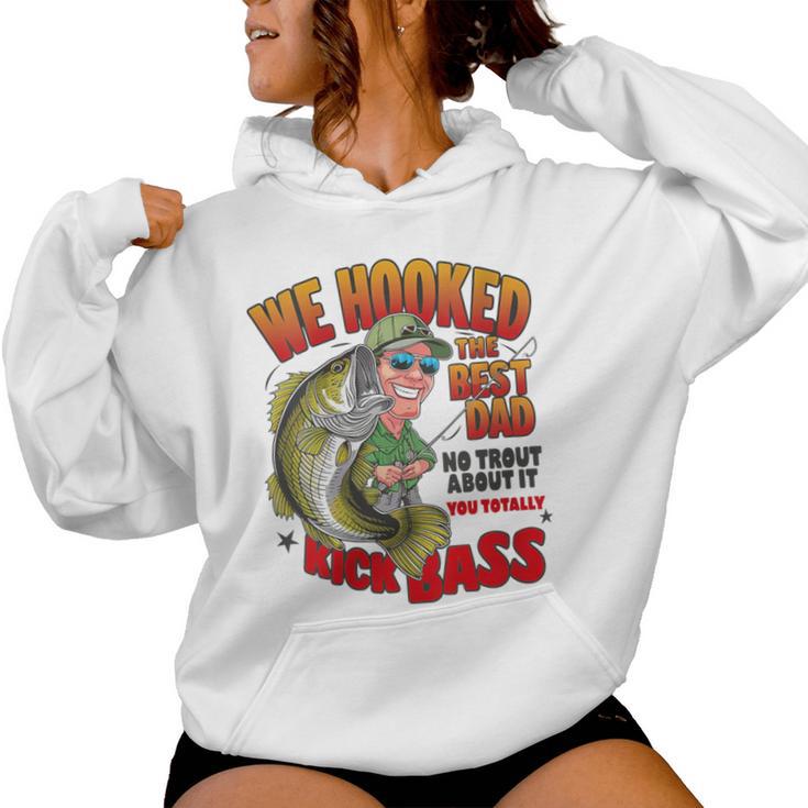 Fisherman Best Dad Father's Day Fishing Lover Pun Men Women Hoodie