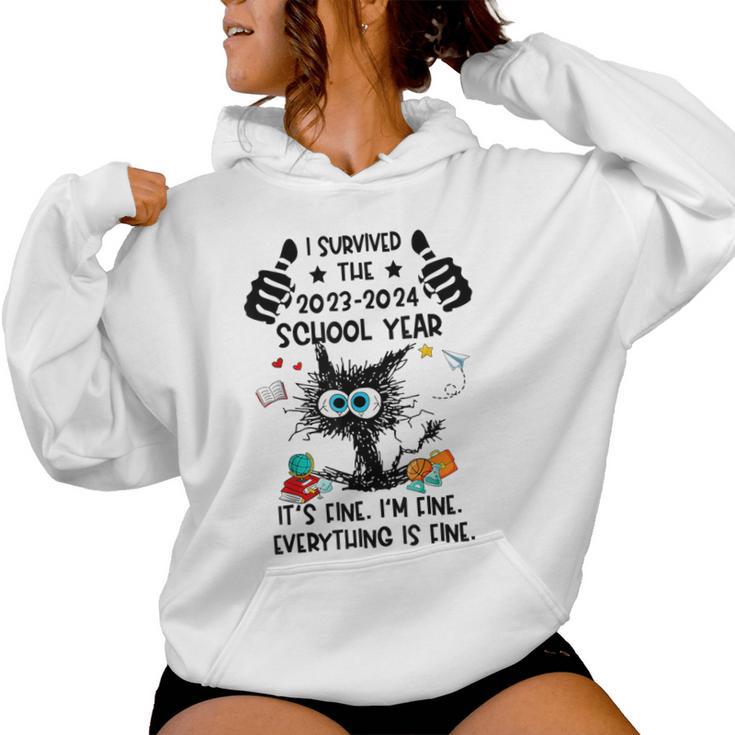 End Of Year School Survivor Last Day Of School Teacher Women Hoodie