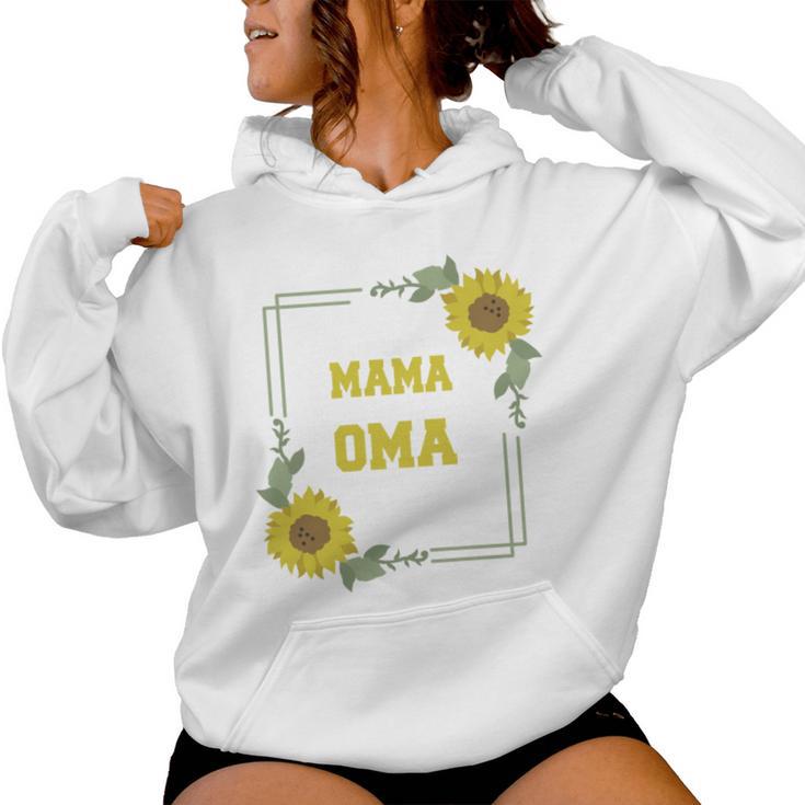 Ich Habe Zwei Titel Mama Und Oma Und Rocke Beide Omi Kapuzenpullover für Damen