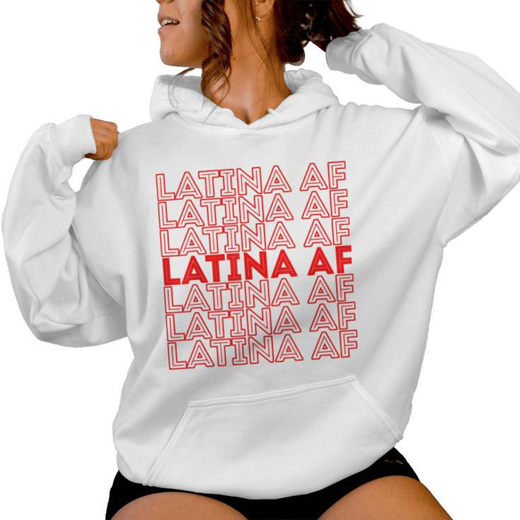Latina Af S Women Hoodie