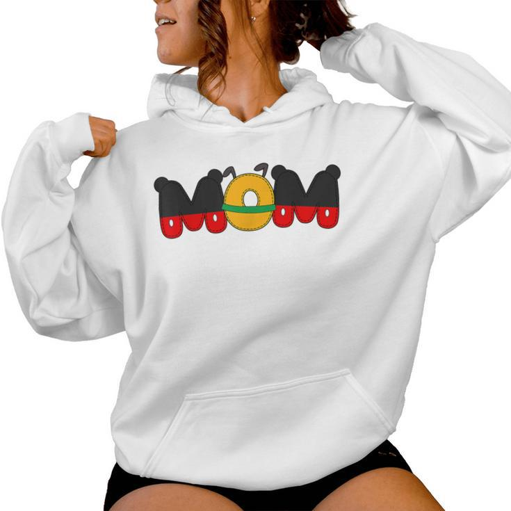 Mom And Dad Birthday Girl Mouse Family Matching Women Hoodie