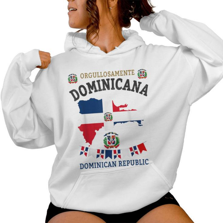 Republica Dominicana For & Hispanic Dominican Flag Women Hoodie