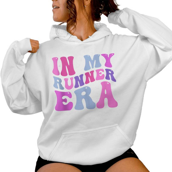 In My Runner Era Running Marathon Fitness Running Mom Women Hoodie