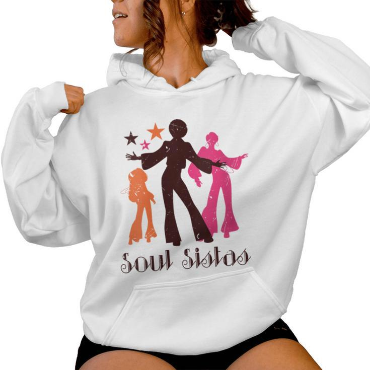 Sisters Funk Vintage 70S Costume Lover Rare Soul Music Women Hoodie