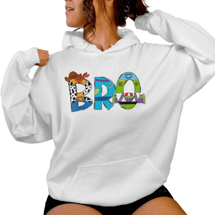 Toy Story Mama Boy Mom Bro Brother Mother's Day Women Hoodie