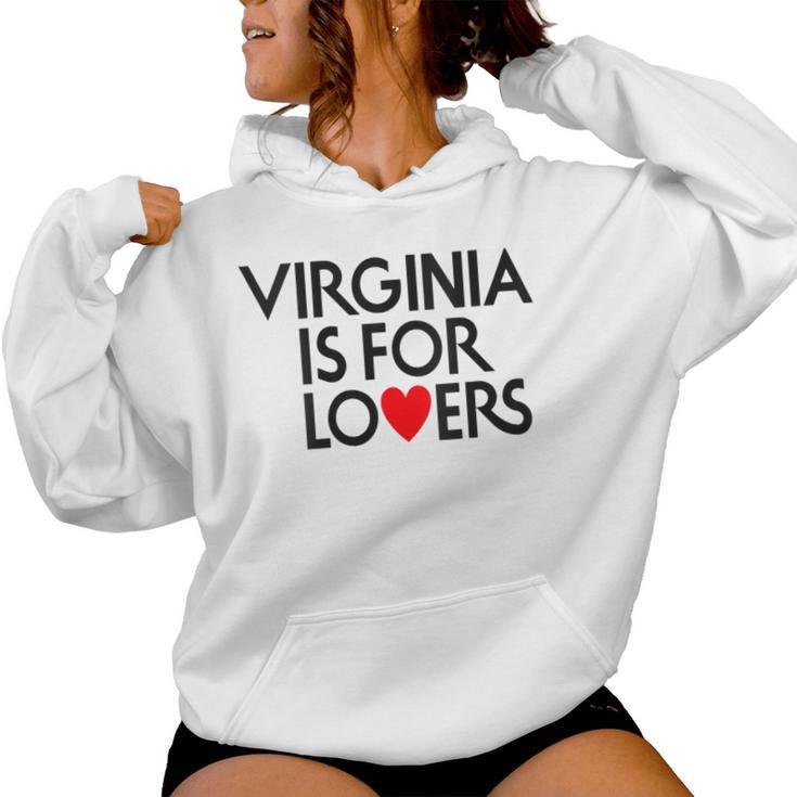 Vintage Virginia Is For The Lovers For Men Women Women Hoodie