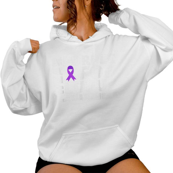 I Wear Purple For Lupus Awareness Month Lupus Support Women Hoodie
