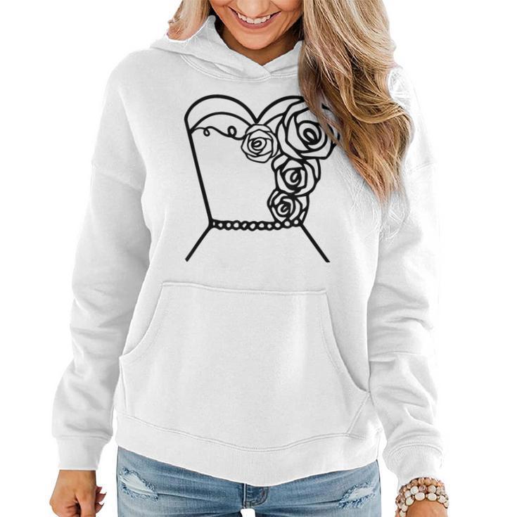 Wedding Dress Bride-To-Be Miss To Mrs Bride Women Hoodie