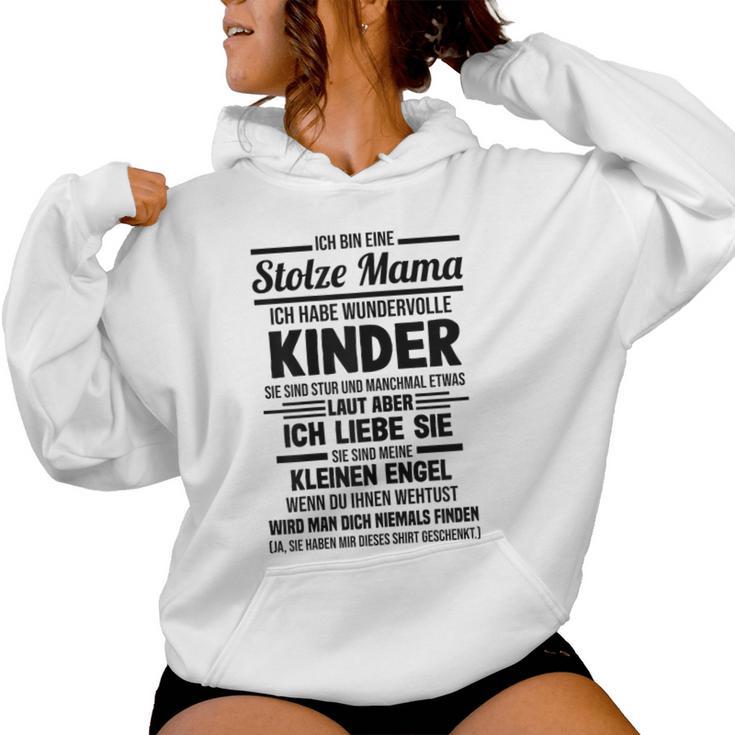 Women's Ich Bin Stolze Mama Kapuzenpullover für Damen