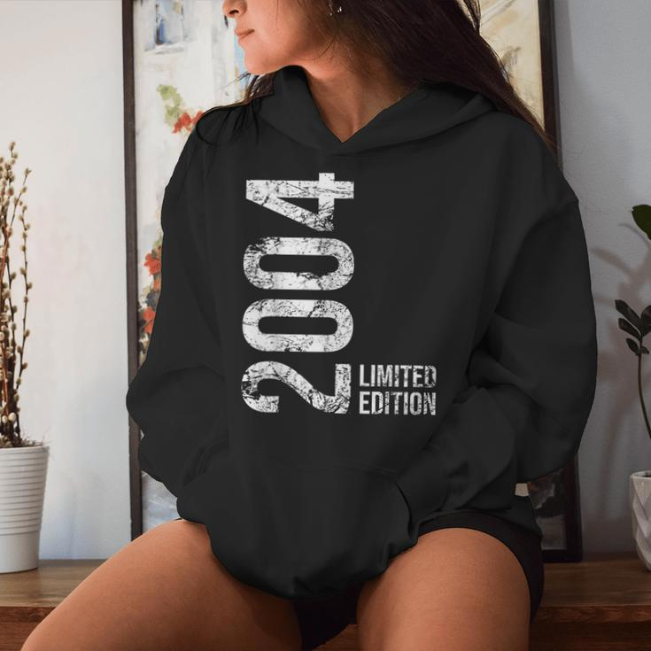 20Th Birthday 20 Years Old Man Woman Vintage 2004 Women Hoodie Gifts for Her