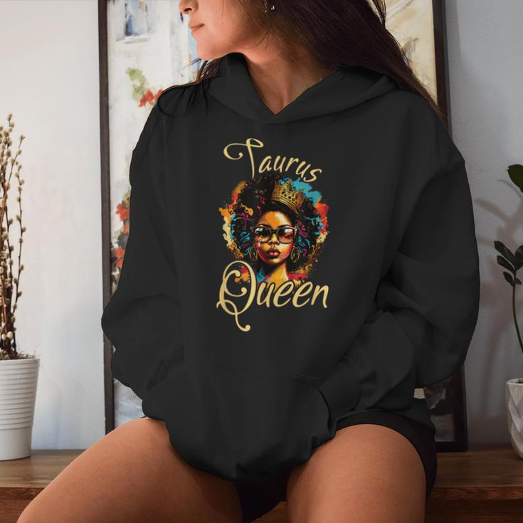 Afro Girl Taurus Queen Are Born In April To May Women Hoodie Gifts for Her
