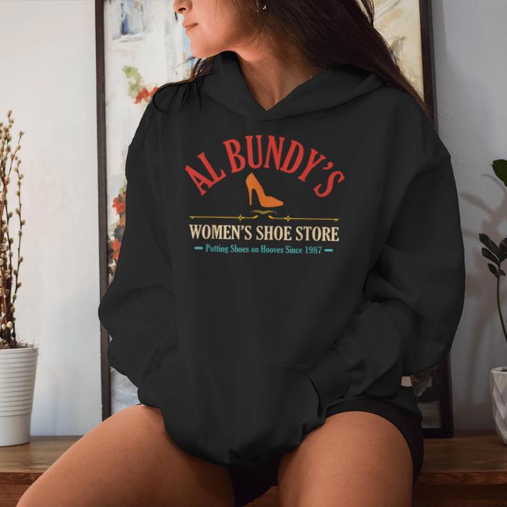 Al Bundy's Women's Shoe Store Putting Shoesintage Kapuzenpullover für Damen Geschenke für Sie