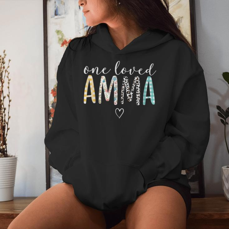 Amma One Loved Amma Mother's Day Women Hoodie Gifts for Her