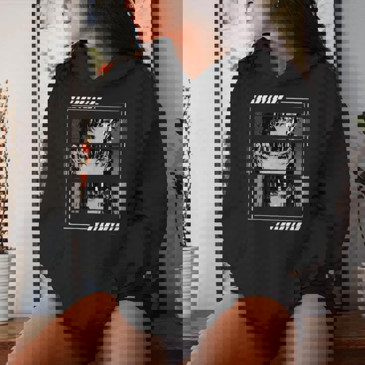 Anime Girls Eyes Soft Grunge Estética Japonés Manga Arte Sudadera con capucha para mujer Regalos para ella