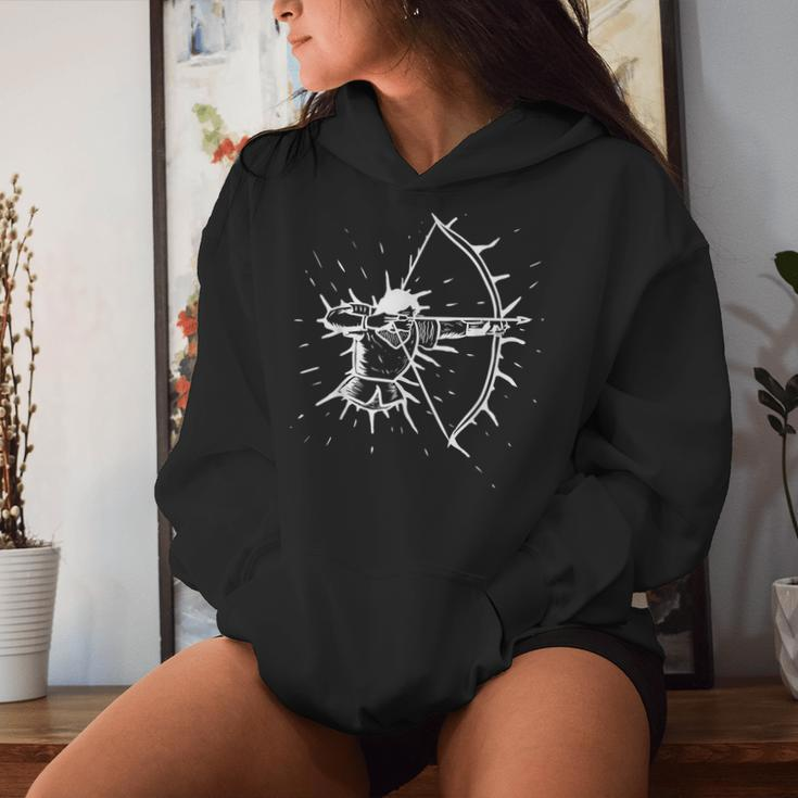 Archery For Boys Vintage Arrow Women Hoodie Gifts for Her