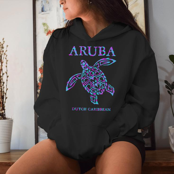 Aruba Sea Turtle Boys Girls Vacation Souvenir Women Hoodie Gifts for Her
