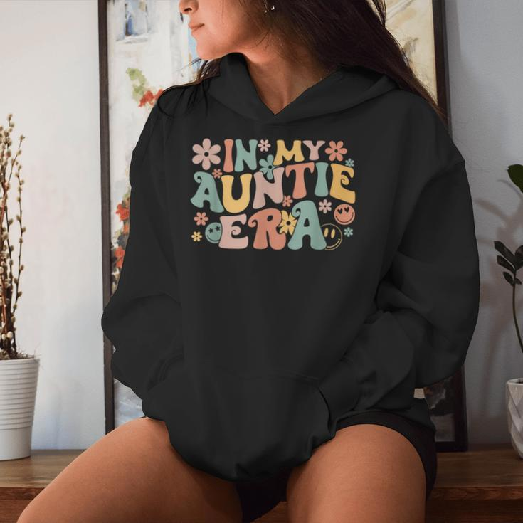 In My Auntie Era Baby Announcement For Aunt Mother's Day Women Hoodie Gifts for Her