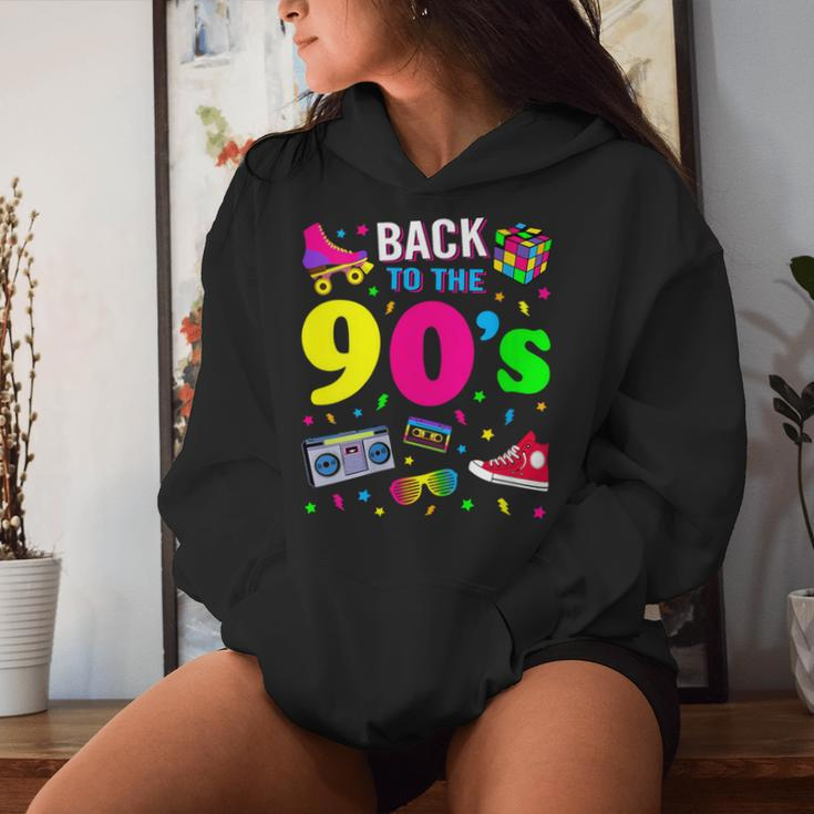 Back To 90'S 1990S Vintage Retro Nineties Costume Party Women Hoodie Gifts for Her