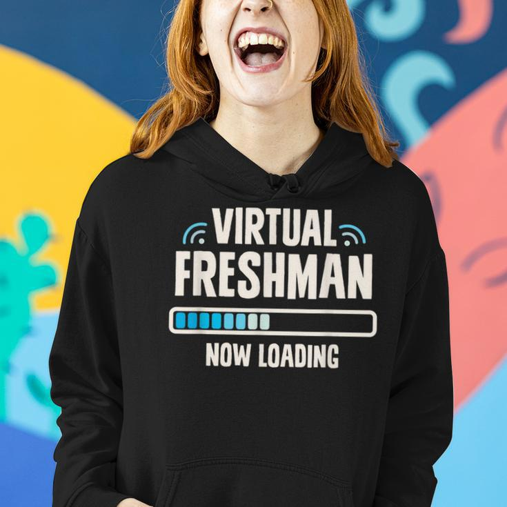 Back To School Freshman Virtual 9Th Grade Now Loading Women Hoodie Gifts for Her