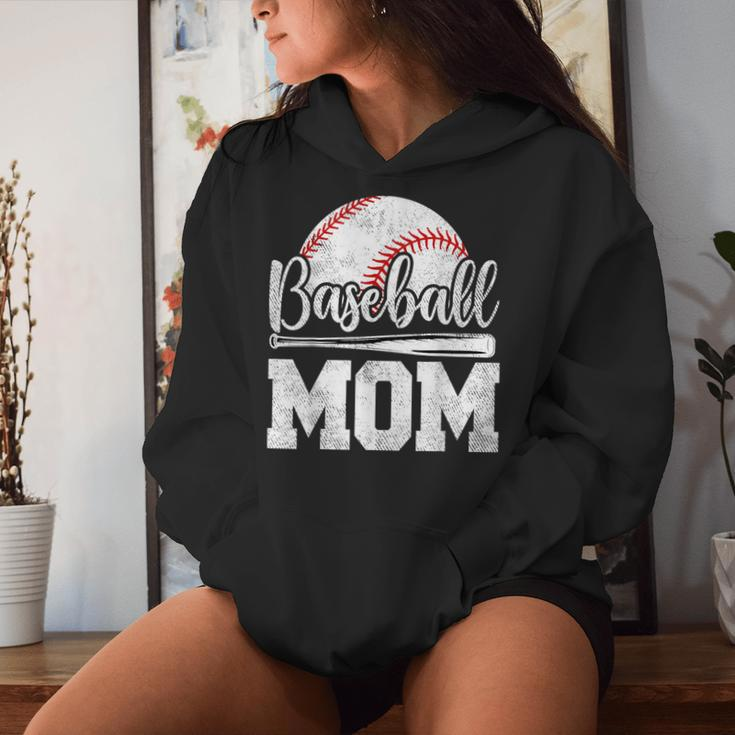 Baseball Mom Baseball Player Game Day Mother's Day Women Hoodie Gifts for Her