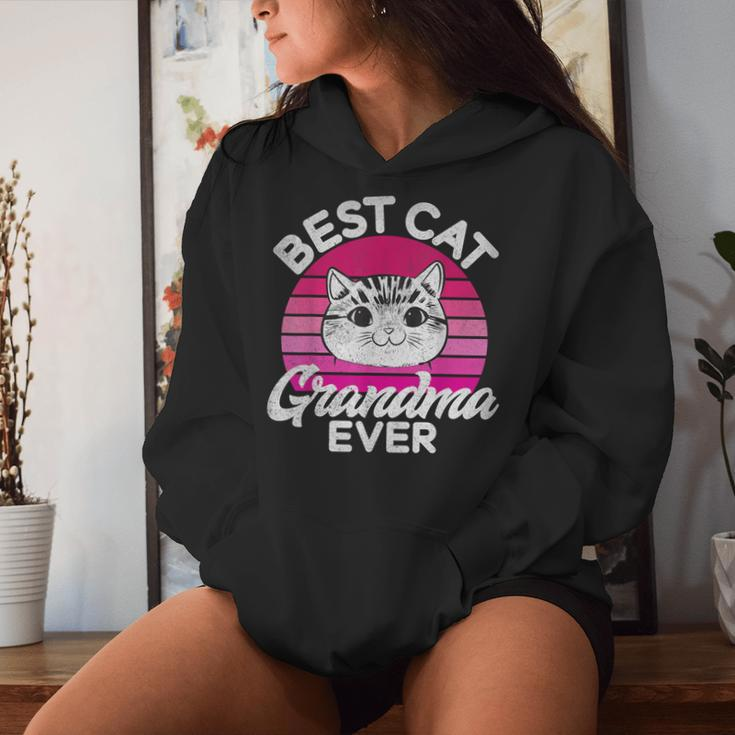 Best Cat Grandma Ever Cat Grandma Women Hoodie Gifts for Her